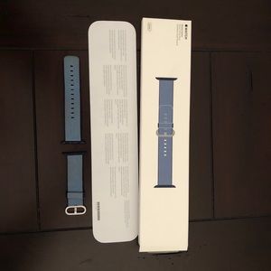 Nylon Apple Watch Band - 38 mm - Blue